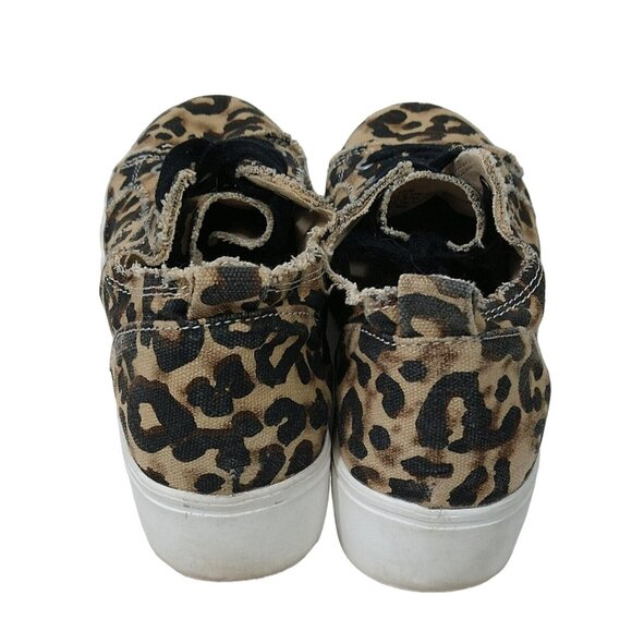 JellyPop Comfort Fit Sneakers Shoes Women Size 8.5 Brown Leopard Animal Print - Picture 4 of 7